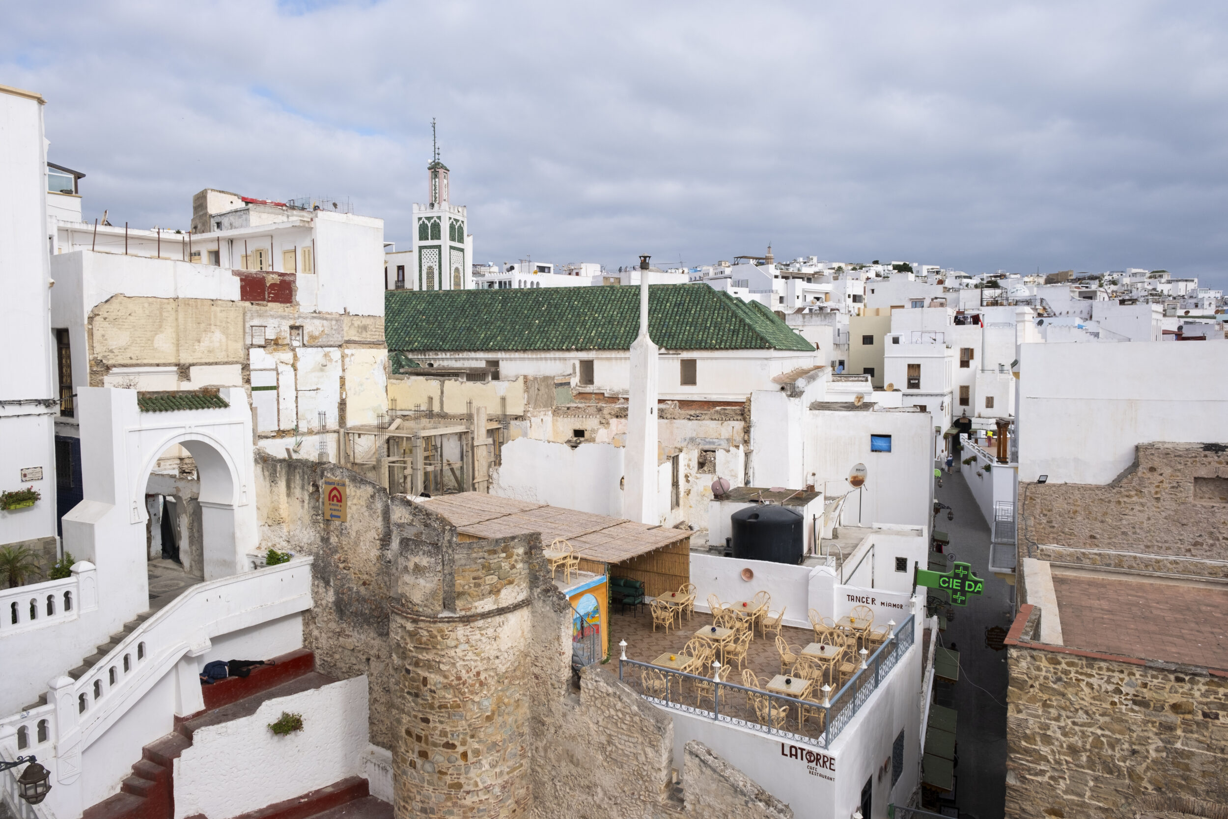 Vistas de la medina de Tánger