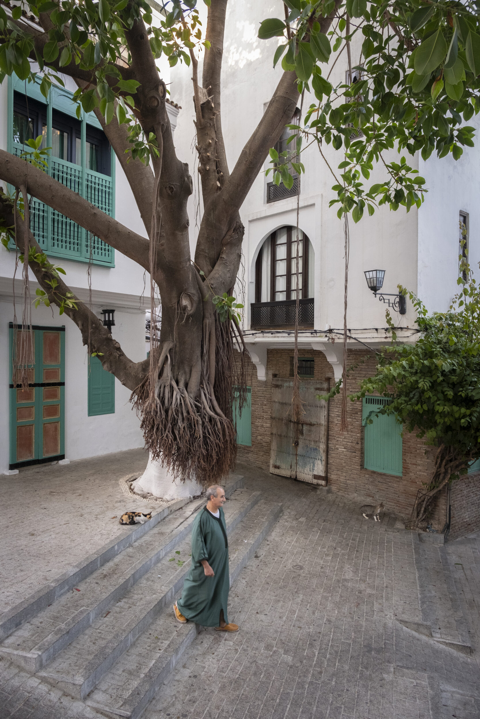 Plaza alta de la Kasbah